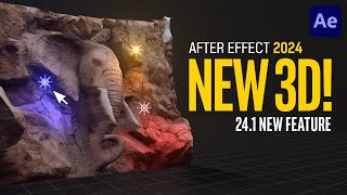 After Effects 24.1 New Feature Easy Image To 3D