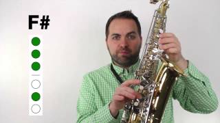 Alto Sax Beginner Song - Major Duple