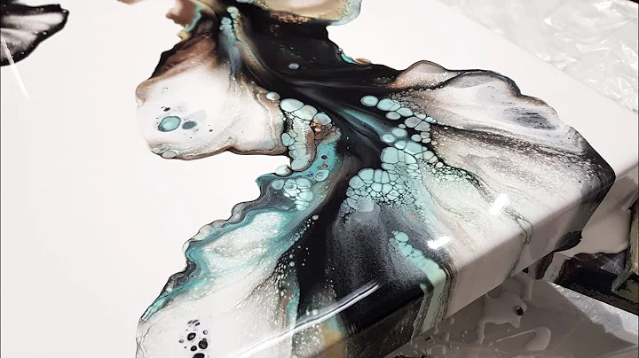 GORGEOUS Color Palette!!  Acrylic Pour Painting- A...