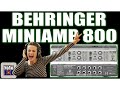2.24 Behringer Miniamp 800 предусилитель для наушников