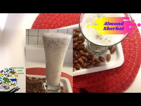 Almond Sherbet* How to Make Almond Sherbet* Very Simple*