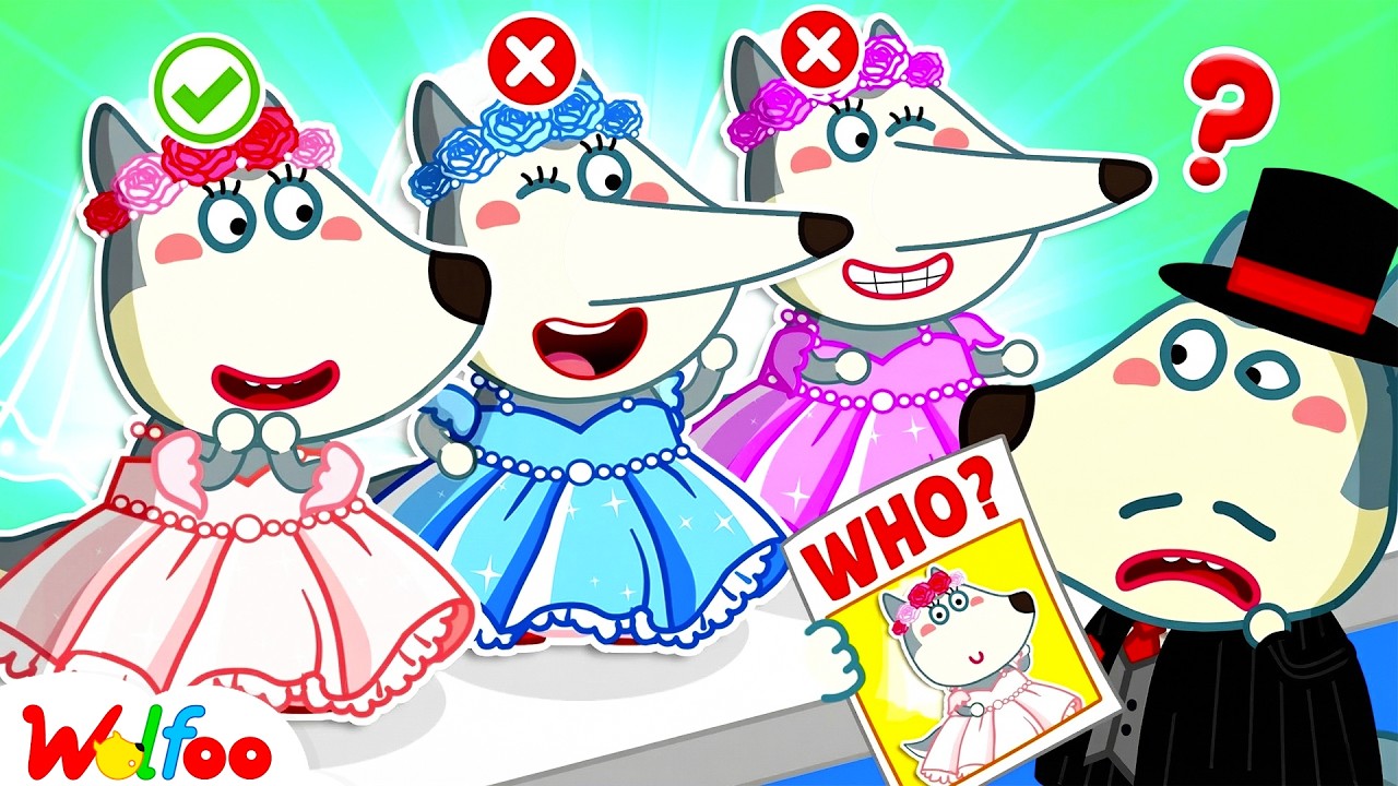 Real vs Fake Bride ! Who’s the Real? Detective Wolfoo 🕵️ Cartoons For Kids | Wolfoo Family