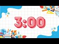 Back to School Blast 🏫  3 Minute Timer