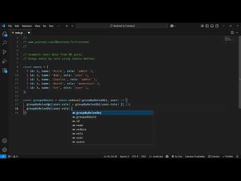 JavaScript | Group array of objects by object's property