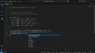 JavaScript | Group array of objects by object's property