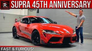 The 2024 Toyota GR Supra 3.0 45th Anniversary Is An Homage To The Fast & Furious