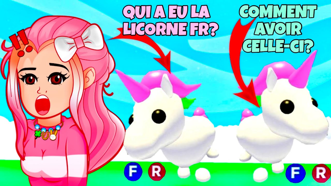 COMMENT AVOIR UNE LICORNE FLY ET RIDE GRATUITEMENT SUR ADOPT ME