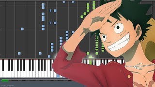 We Go! [ウィーゴー!] - One Piece Opening 15 (Piano Synthesia) chords