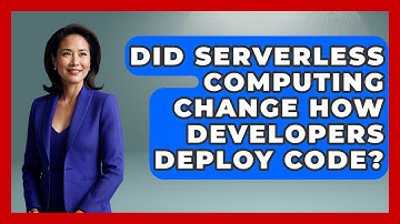 Did Serverless Computing Change How Developers Deploy Code? | Cloud Stack Studio News