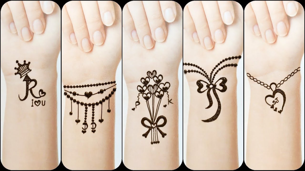 New Mehndi TATTOO Beautiful Easy Heena Mehndi Designs | Tattoo Mehndi ...