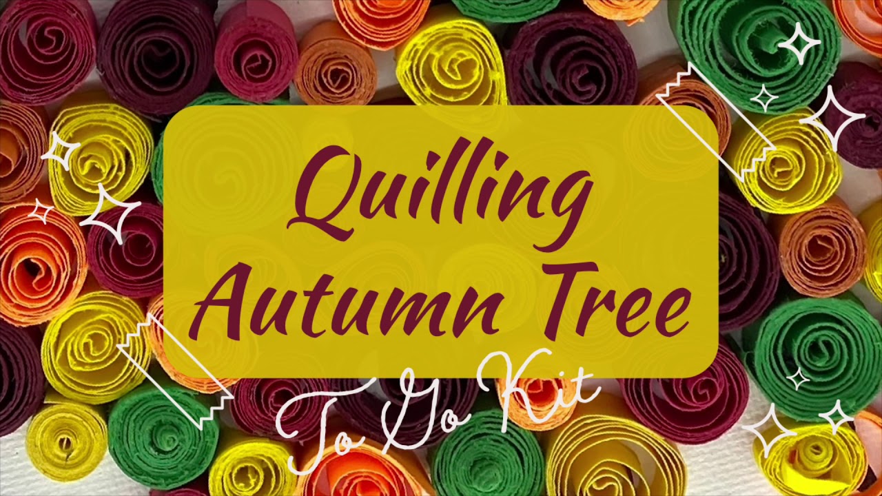 Quilling Autumn Tree