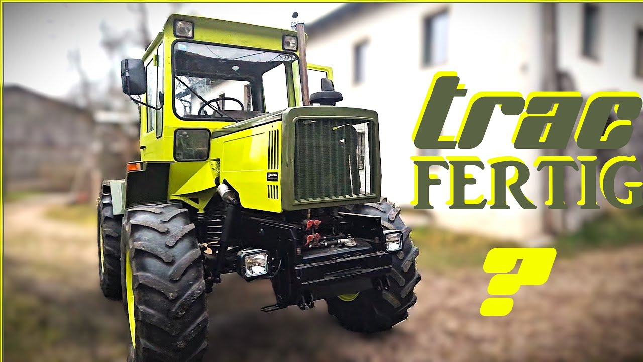 MB-trac 1000 Restauration #23: Testfahrt fail! Alu schweißen: Handwerkskunst!