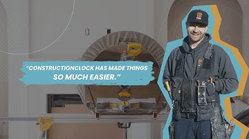 Why use ConstructionClock? Hear what our customers have to say.