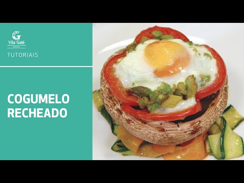 Vídeo: Portobello Recheado Com Abacate