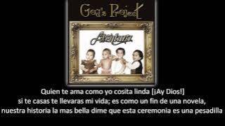 Aventura - La Boda (lyric - letra)