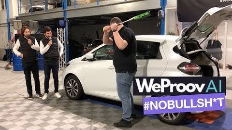 AI for vehicle inspection, damages & claims management - Car damage detection with WeProov.AI