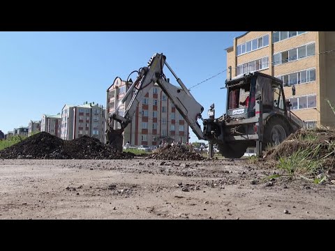 В Нурлате приступили к благоустройству дворов по улице Кариева и Тимерзянова