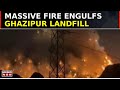 Fire Breaks Out At Ghazipur Landfill Delhi Fire Tenders Rushed To Spot  Latest English News