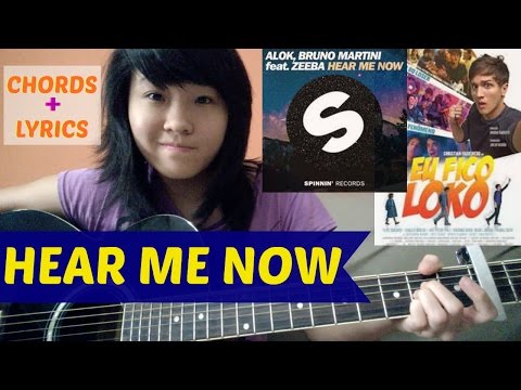 Alok & Bruno Martini feat. Zeeba - HEAR ME NOW (acoustic cover KYN) + Lyrics + Chords
