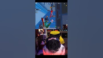 JONATHAN GAMING INSANE REFLEXES 1V6 CLUTCH 😱! HACKER OR WOTT 😱!#jonathangaming #shorts