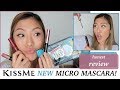 KISSME(키스미): MICRO mascara VS. LONG&CURL (first impressions)