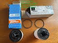 Compare between original Mercedes-Benz oil filter 276-180-00-09 vs Purflux oil filter L394