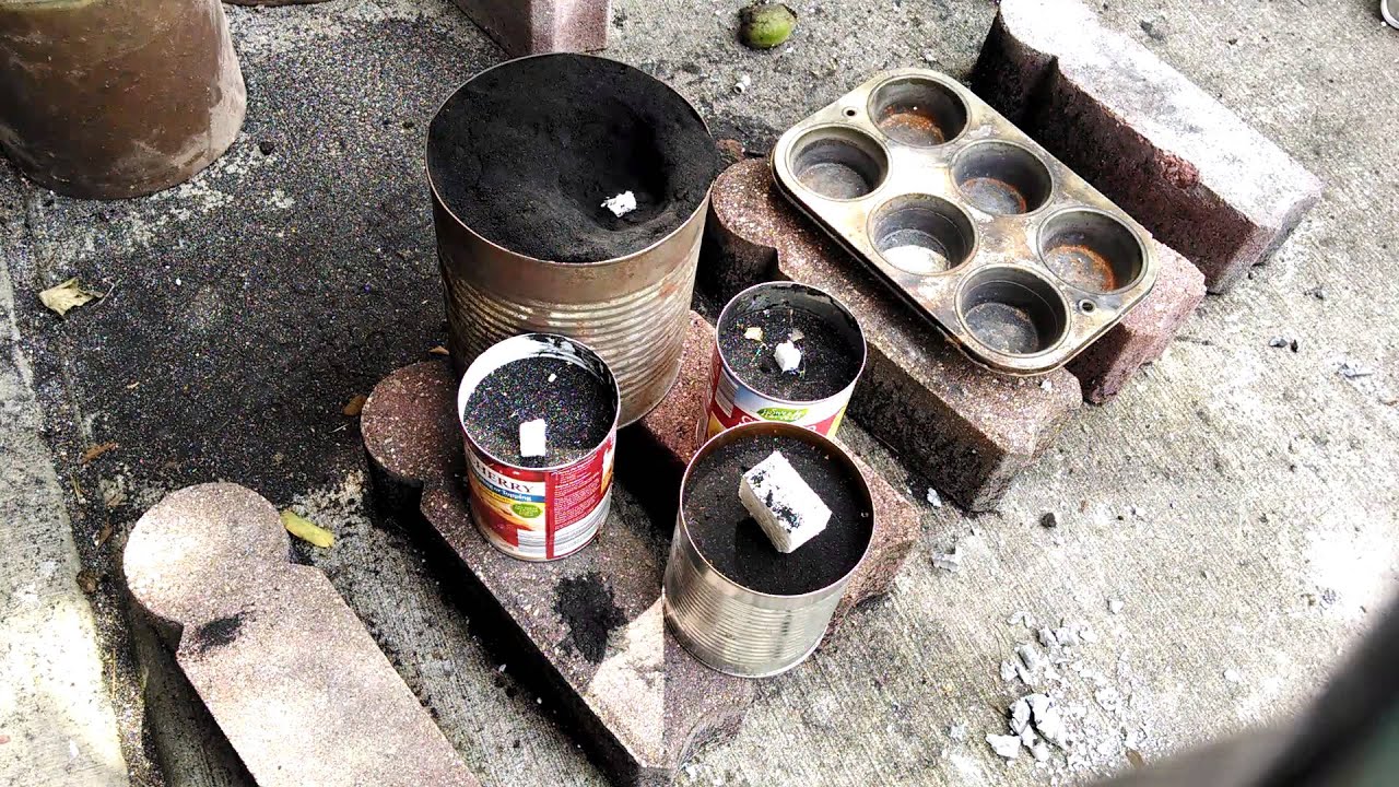 How to use Styrofoam to cast aluminum at home YouTube