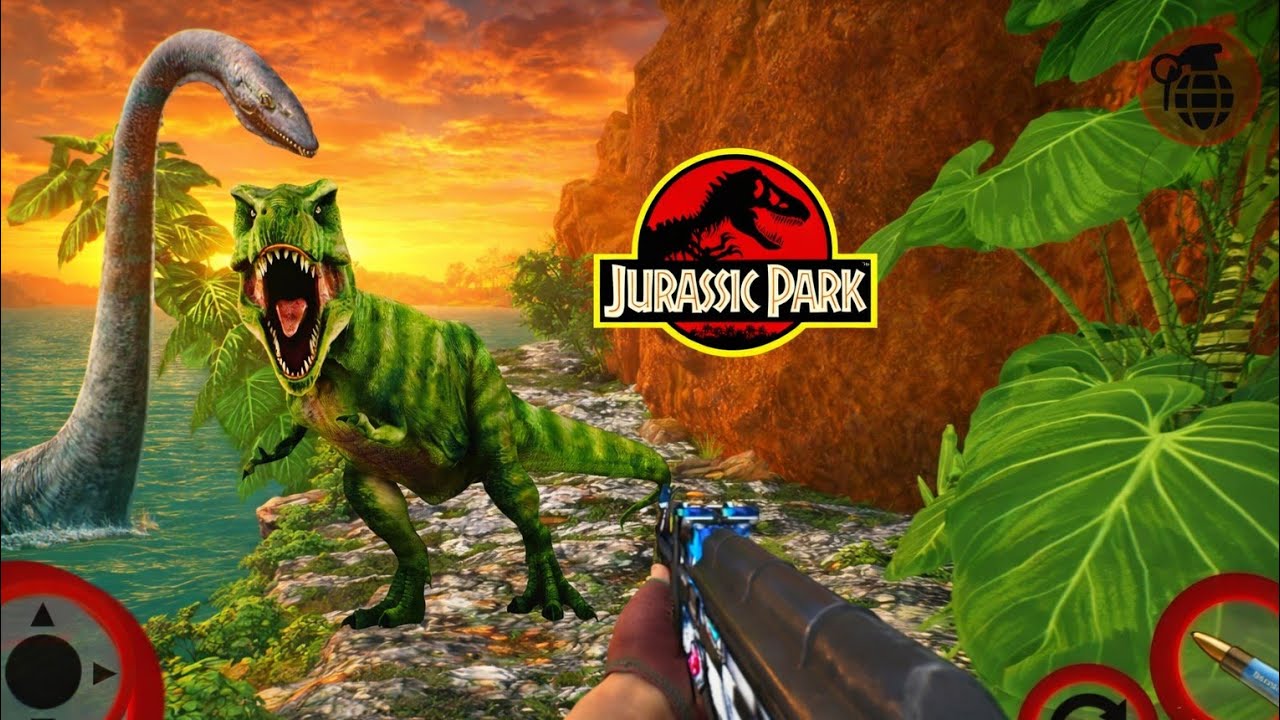 Dinosaur hunut shooting game 🎯 #dinohuntergame #youtbviral 