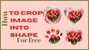 How to crop image in circle shape online| how to crop photos into circles, crop