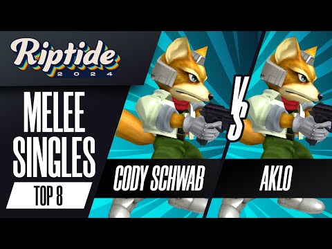 Cody Schwab (Fox) vs Aklo (Fox) - Riptide 2024 - Melee Singles - Losers Final