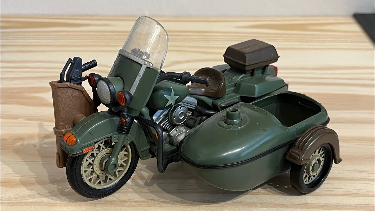 Vintage Military Motorcycle by Chap Mei￼ 1/18 scale ￼ - YouTube