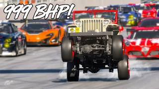 Trying to Beat a GT3 Car with a Jeep!