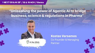 DAY 1 - Unleashing the power of Agentic AI to bridge business, science & regulations in Pharma