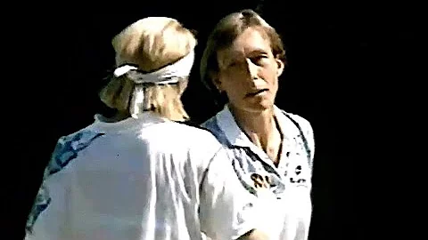 Martina Navratilova vs Jana Novotna 1994 Wimbledon QF Highlights