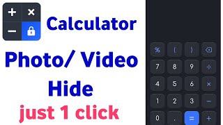 How to Hide Photos and Videos in Calculator App, Calculator Photo Video Lock screenshot 5