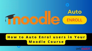 Moodle Teachers  How to Auto enroll users in Moodle course #moodle #elearning #education #edtech