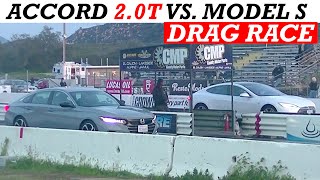 2014 Tesla Model S vs. 2022 Honda Accord Sport 2.0T