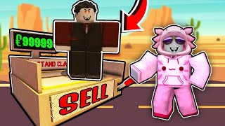 VAMPİR SATMAYI DENEDİK! | Roblox A Dusty Trip