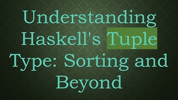 Understanding Haskell