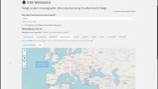 MEDIN Online Metadata Editor: How to Create a MEDIN Discovery Metadata Record