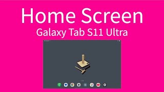 This is my home screen on my tablet (Tab S11 Ultra) screenshot 1