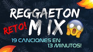 REGGAETON MIX 2021 | 👉Así es COMO toco 19 canciones DE REGGAETON en 🔥 13 MINUTOS (RETO)