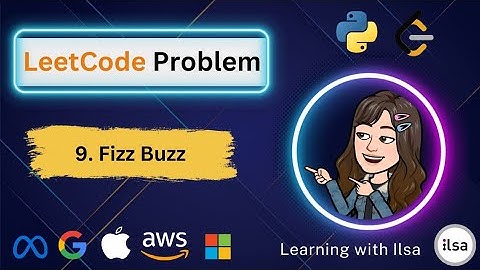 LeetCode Problem | Fizz Buzz 🐝