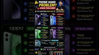 🔥 Phone Hang Problem?Check These Secret Codes 📲⚒️