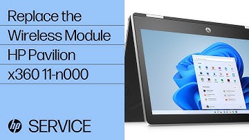 Replace the Wireless Module | HP Pavilion x360 11-n000 | HP