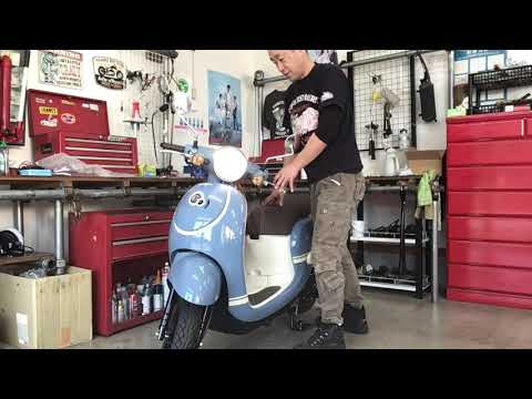 ホンダ ジョルノデラックス 紹介&セットアップの様子 - YouTube