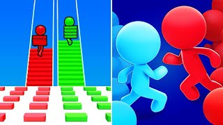 Bridge Race 🆚 Count Stickman TikTok Games Max Levels New Gameplay TE12 screenshot 4