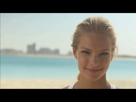 Darya Klishina Дарья Клишинa - Seiko Basel Conference March 2012  "Sportura can also fly"