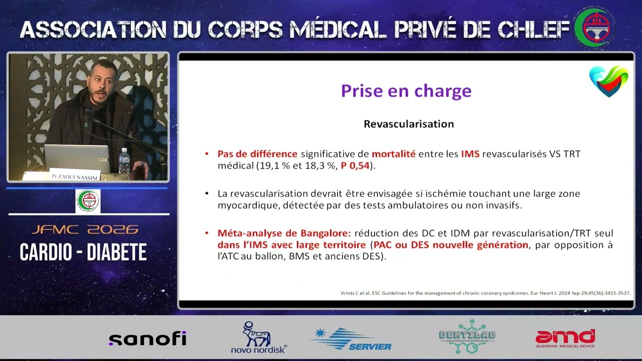 Pr ZAOUI NASSIM : Coronopathie