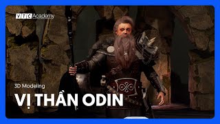 Vị thần Odin | Sản phẩm học viên ngành Thiết kế | VTC Academy